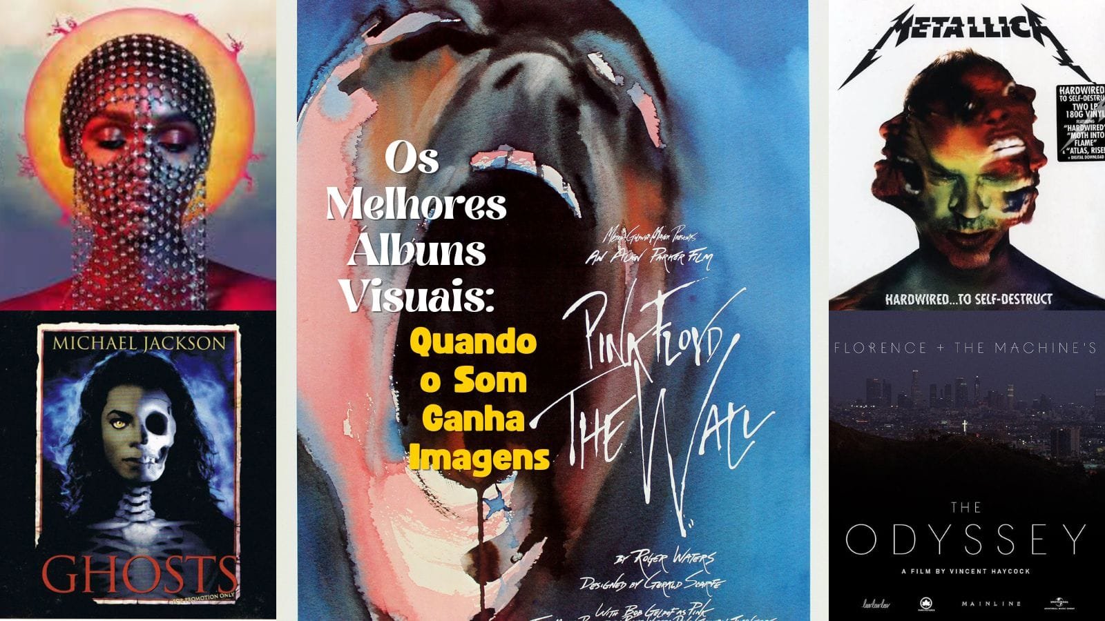 Os Melhores Álbuns Visuais: Quando o Som Ganha Imagens