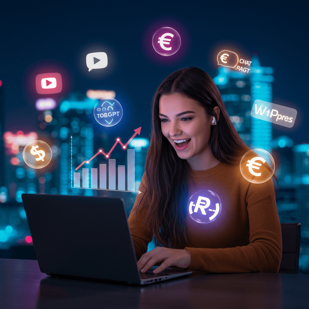 6 Maneiras Inteligentes de Ganhar Dinheiro com Inteligência Artificial